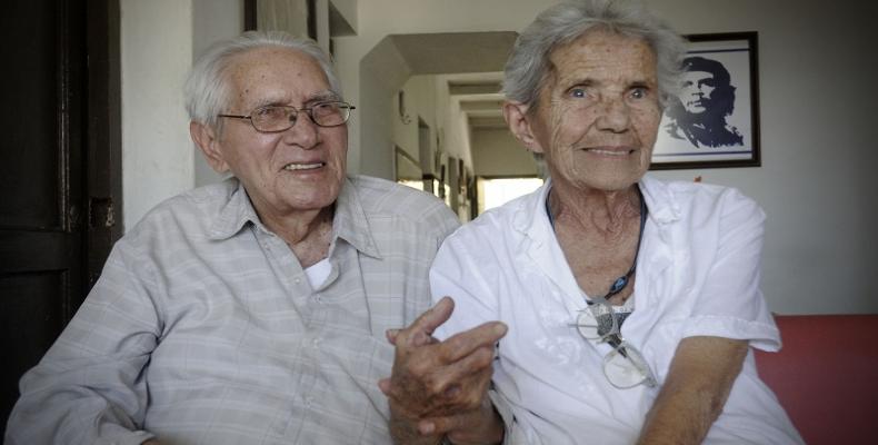 Salvador Wood and his late wife Yolanda Pujol