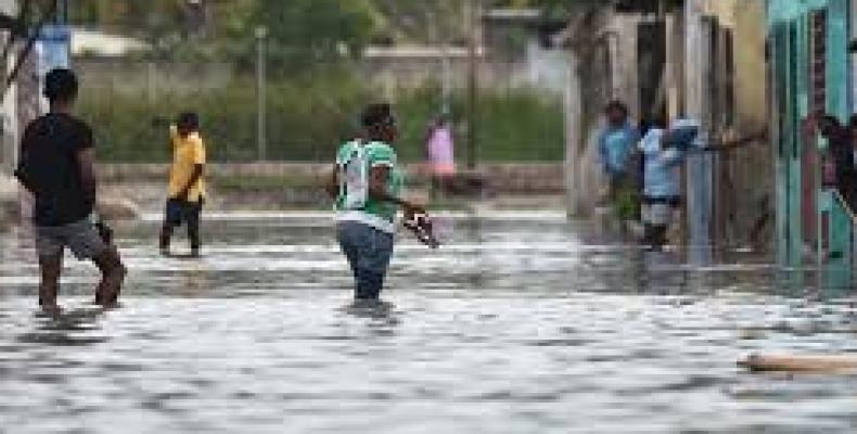 imagen de Haití tras el paso de Matthew