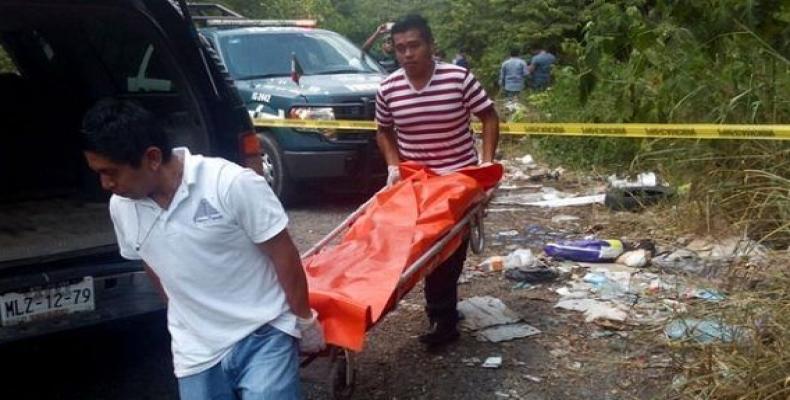 Cada 18 minutos y un segundo,como promedio, murió una persona en México el pasado año. Foto:AFP.