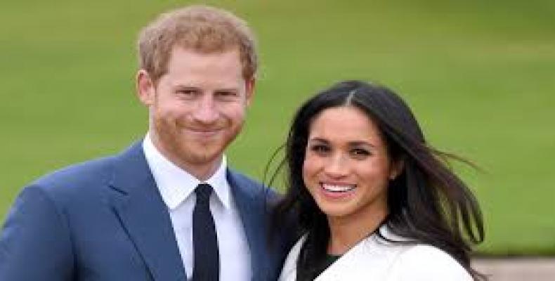  Prince Harry and US actress Meghan Markle.   Photo: AFP