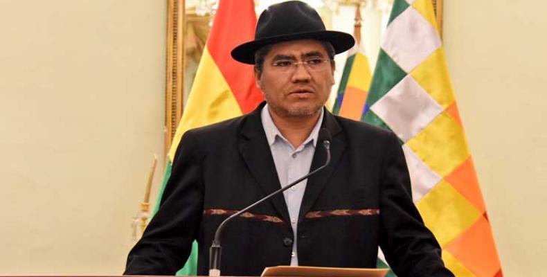 Diego Pary, canciller boliviano