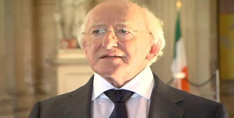 President of Ireland  Michael D. Higgins