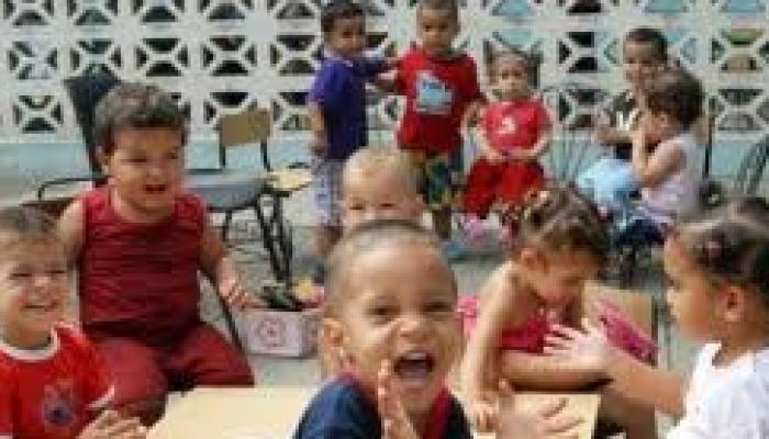 Niños cubanos en un Círculo Infantil. Foto: Archivo