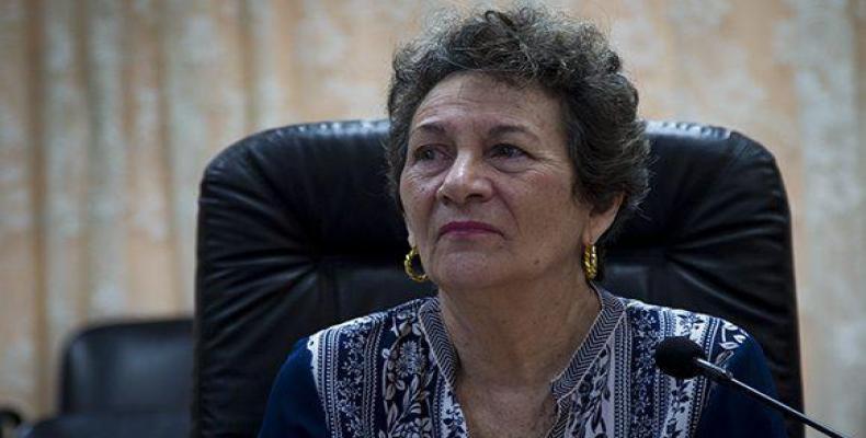Dra. Martha Prieto, vicepresidenta de la Sociedad Cubana de Derecho Constitucional y profesora titular de la Universidad de La Habana.Foto:Irene Pérez