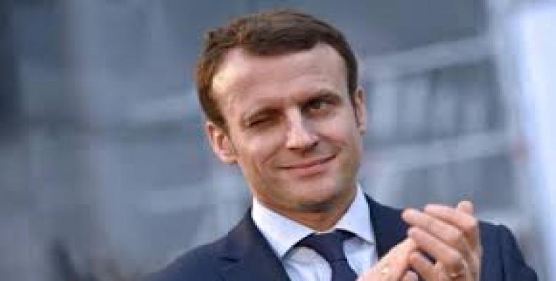 Presidente francés, Emmanuel Macron