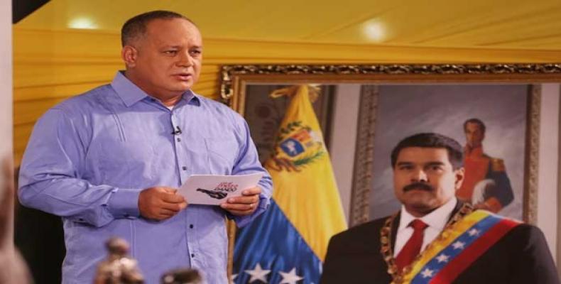 Cabello hizo las declaraciones a propósito de la sesión, en esta jornada, de la Asamblea Nacional. Foto: Archivo