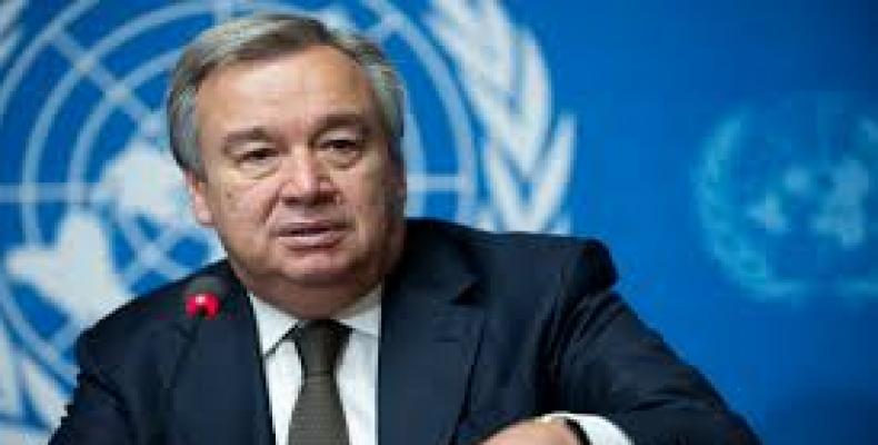 United Nations chief says UN running out of cash.  Photo: AFP