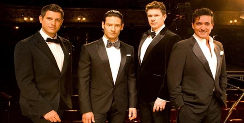 Cuarteto Il Divo celebra sus 15 años de creado. Foto/Europa Press