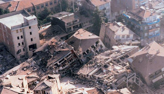 Panorama después de un fuerte terremoto. Foto: Archivo