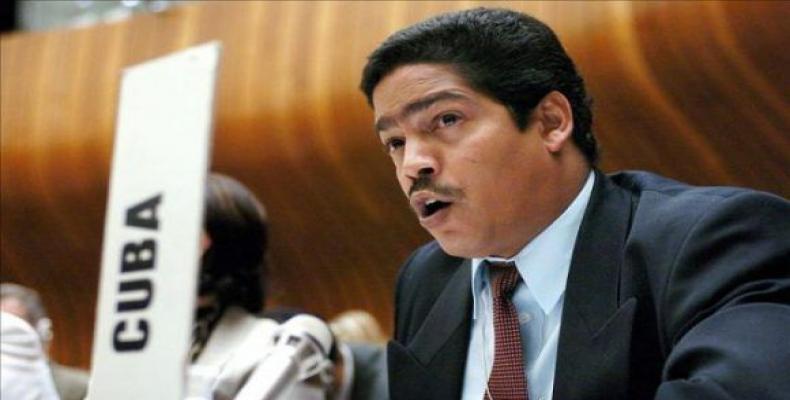 Ivan Mora, diplomate cubain. Photo Prensa Latina