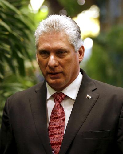 Recién electo presidente de Cuba, Miguel Díaz-Canel.Foto:Internet.