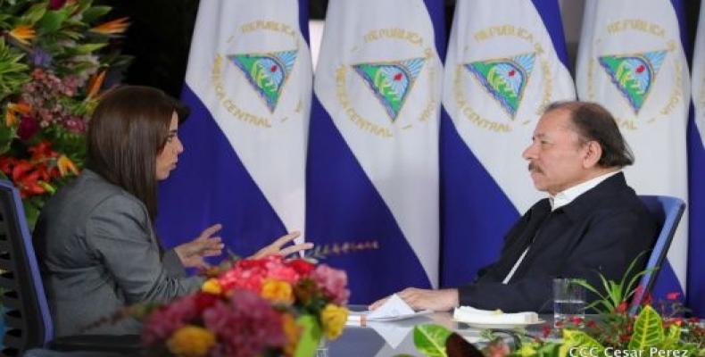 Patricia Villegas y Daniel Ortega