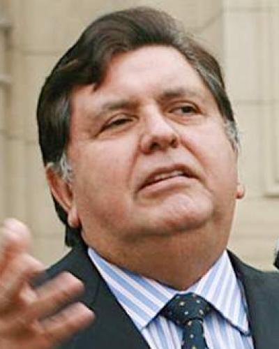 Former Peruvian President Alan Garcia