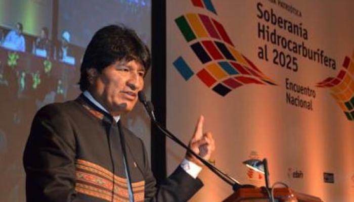 Presidente de Bolivia, Evo Morales