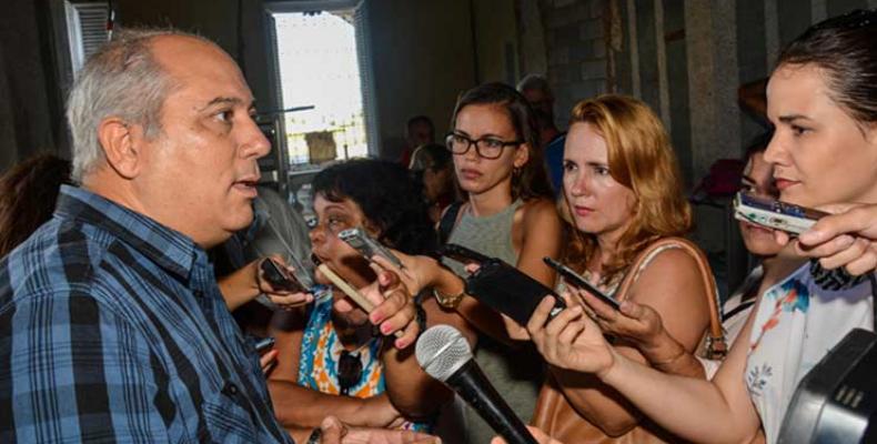 Alpidio Alonso, ministro de Cultura de Cuba