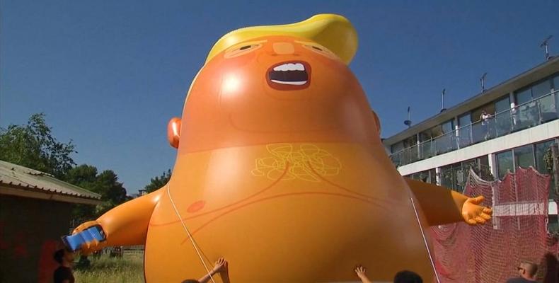 London mayor approves “Trump Baby” Blimp at July 13th protest