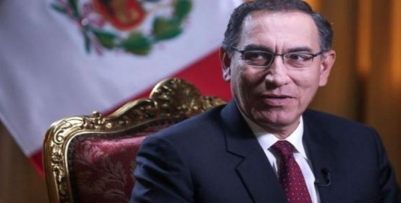 Peruvian president says he may dissolve Congress.  Photo: EFE