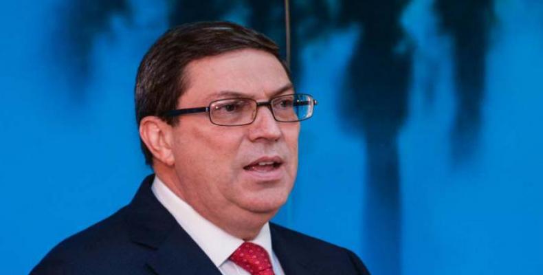 Canciller cubano Bruno Rodríguez