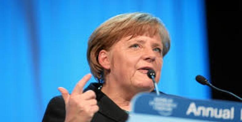 German Chancellor and Christian Democratic Union leader Angela Merkel . File Photo
