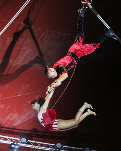 Envía Díaz-Canel felicitaciones al Circo Nacional de Cuba. Foto: Yander Zamora/Granma