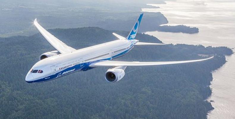Boeing 787 Dreamliner. Foto tomada de Boeing.com.