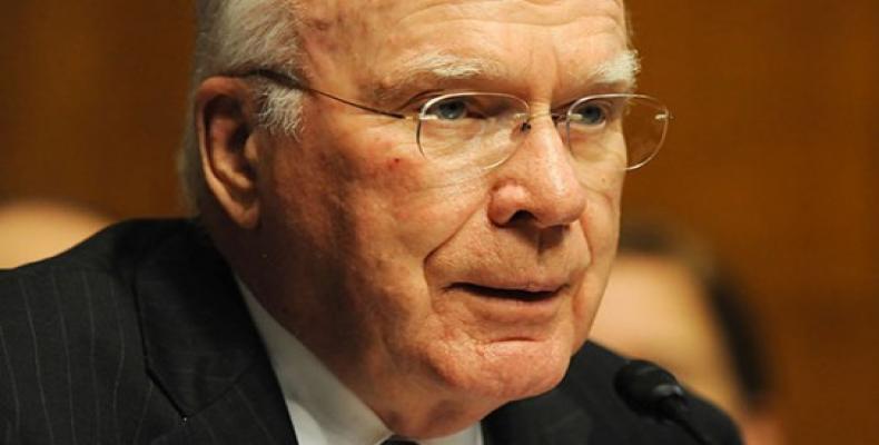  US Democratic Senator Patrick Leahy of the State of Vermont