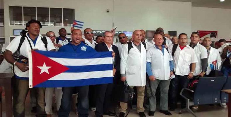 Nuestro ejército de batas blancas ponen en alto podio el nombre de Cuba. Fotos: Archivo