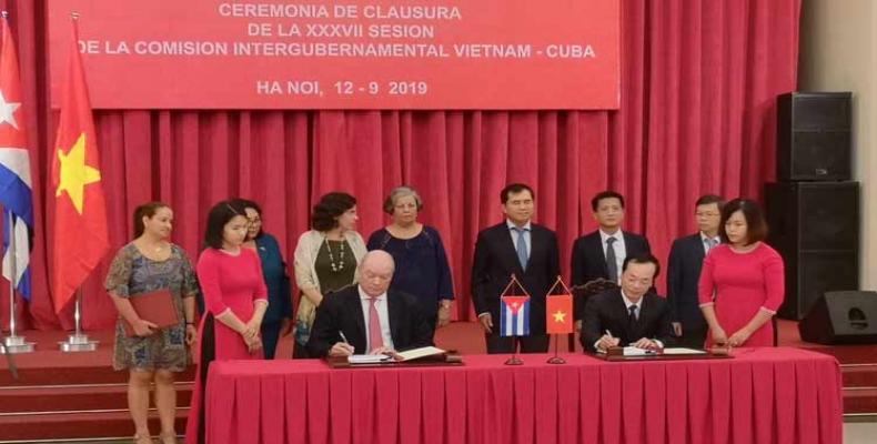 Ratifica Comisión Intergubernamental Vietnam-Cuba nexos bilaterales. Foto: PL.