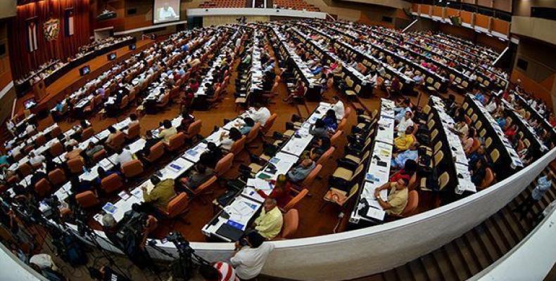 Primer Periodo Ordinario de Sesiones de la IX Legislatura de la Asamblea Nacional. Foto: Irene Pérez/ Cubadebate.