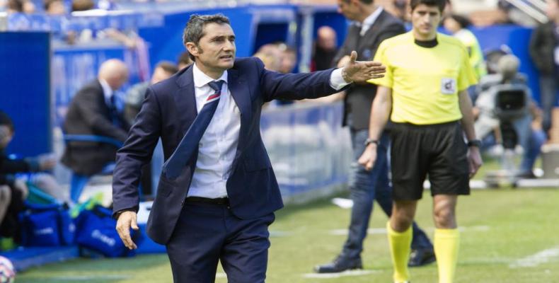 Ernesto Valverde. (Adrian Ruiz De Hierro / EFE)