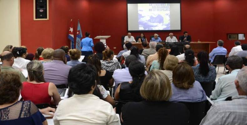 El encuentro se realizó en el Instituto Superior de Relaciones Internacionales Raúl Roa García, de La Habana. Fotos: ACN