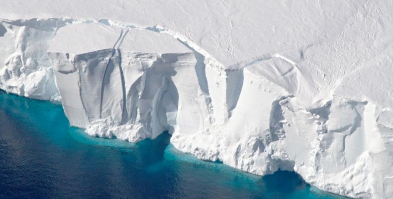 Parte de la barrera de hielo Getz en la Antártida. Jeremy Harback / www.globallookpress.com