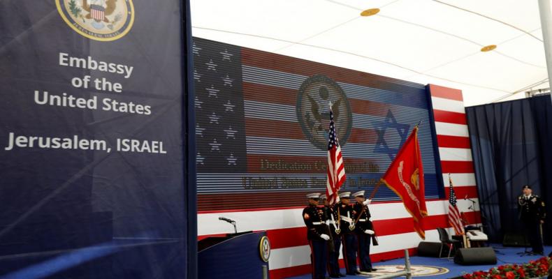 Apertura de la embajada estadounidense en Jerusalem. Foto/ Alto Nivel.