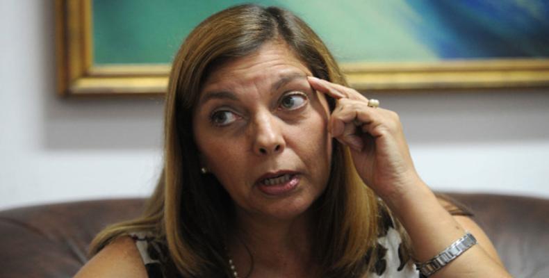 Josefina Vidal, General Director for the United States at the Cuban Foreign Ministry