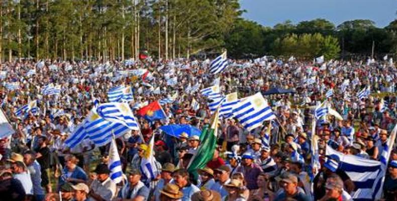 Protestas en Uruguay