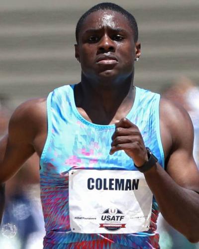 Christian Coleman. Foto: Diario As