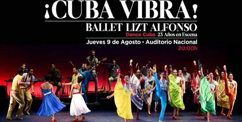 El destacado ballet cubano Lizt Alfonso se presentó con éxito en México. Foto/ Archivo