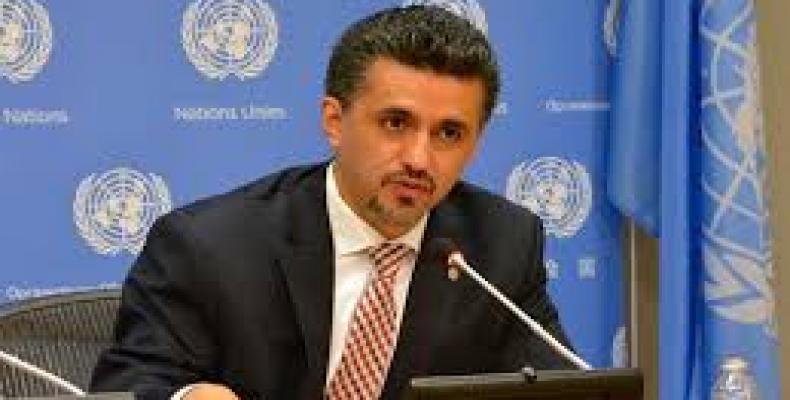 Bolivia's Representative to the UN Sacha Llorenti