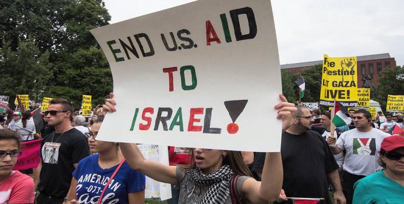 Boycott Israel protest demonstration (Photo: AFP)
