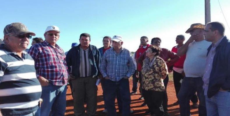 Machado Ventura en Matanzas.  Foto: Diario Granma