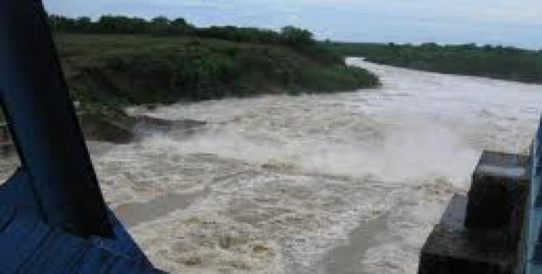 La presa Zaza tiene una capacidad de mil 20 millones de metros cúbicos de agua. Foto: Archivo