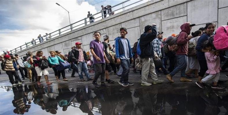 More than 3,300 migrants seek asylum in Mexico.  Photo: AFP