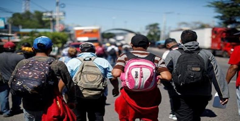 migrantes llegan a Tijuana, México