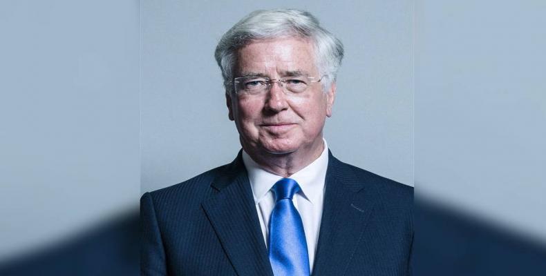 British Defense Minister Michael Fallon