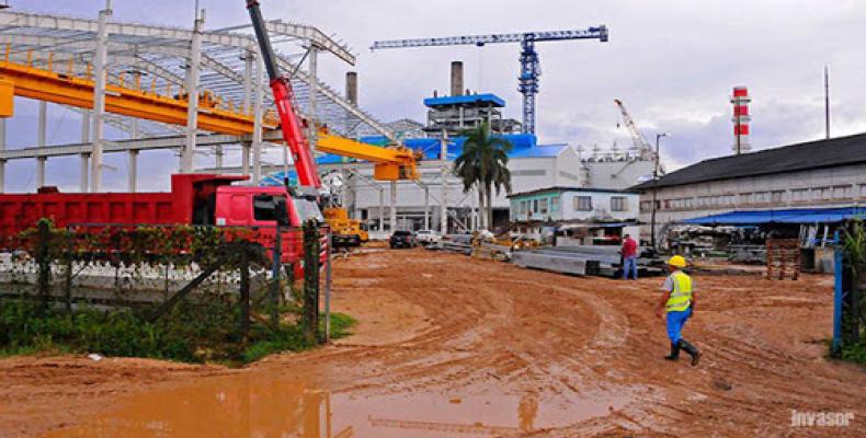 La bioeléctrica es de tecnología china y la ejecuta la empresa mixta BioPower. Foto: periódico Invasor