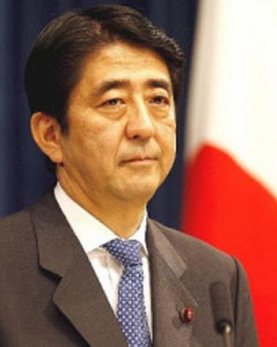 Japanese Prime Minister Shinzo Abe