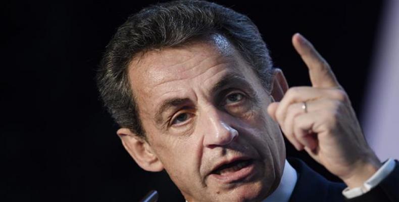 French ex-president Nicolas Sarkozy. File Photo