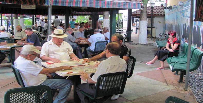 Vecinos de la Pequeña Habana. Foto: Archivo
