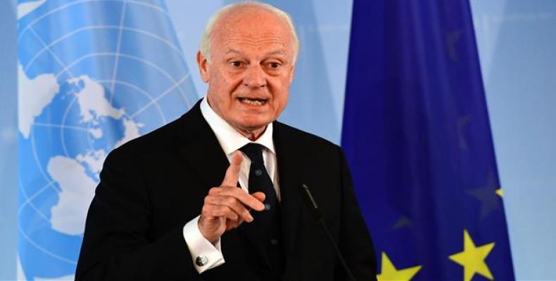 United Nations Special Envoy for Syria Staffan de Mistura