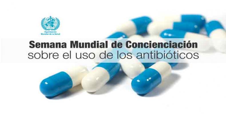OMS dedica semana a uso inadecuado de los antibióticos. Foto: PL.